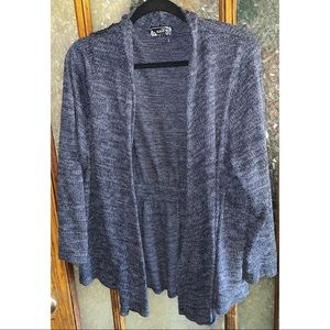 Soft knit open cardigan